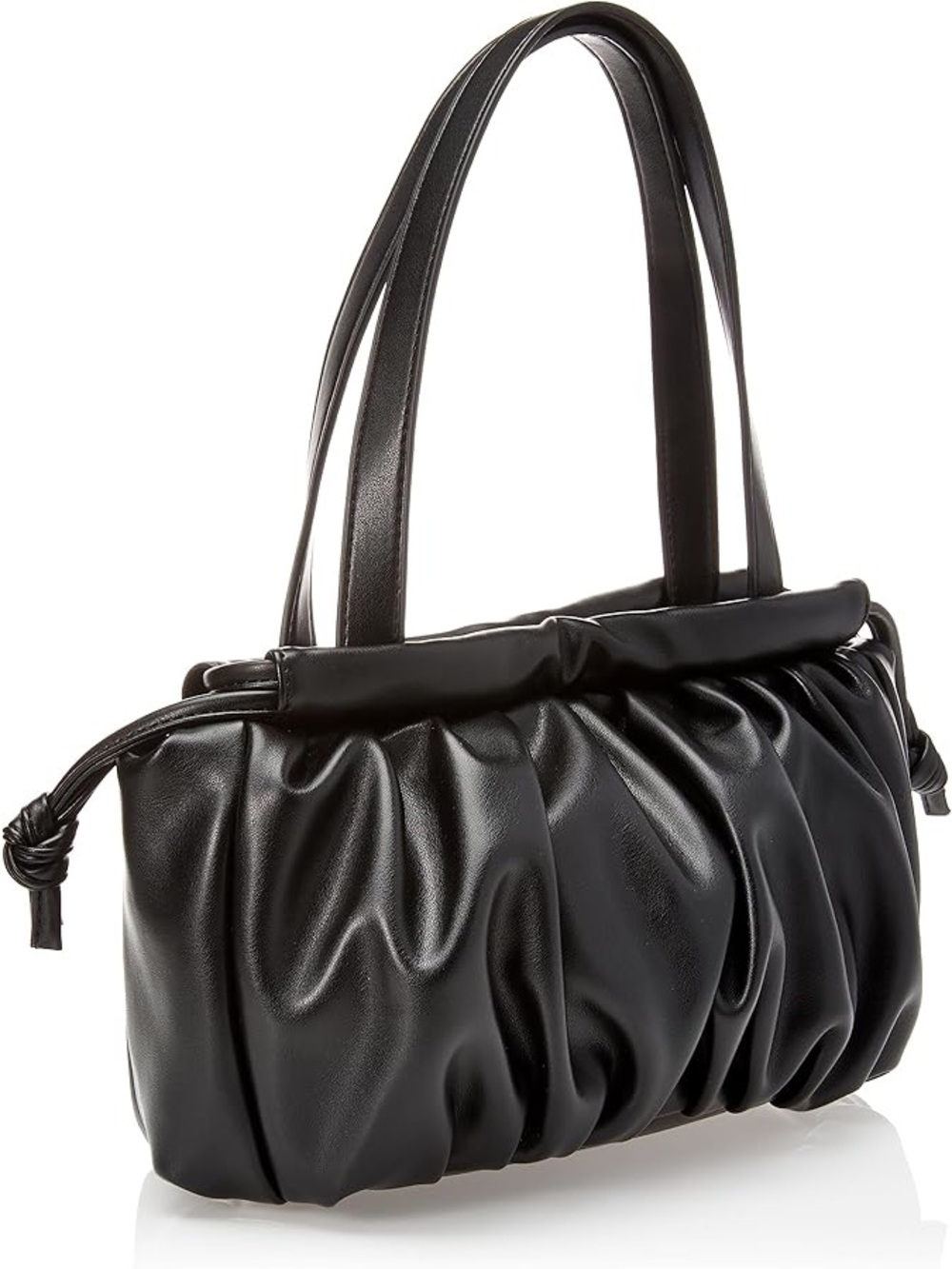 NWT The Drop womens Shanae Scrunch Bag With Drawstring Closure